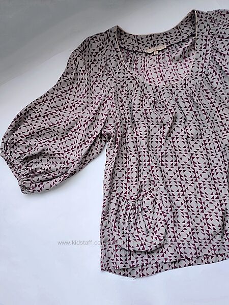 Шелковая блуза бренд Sandro Paris Франция