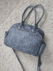 Шкіряна плетена сумка з вареної шкіри 5th Avenue