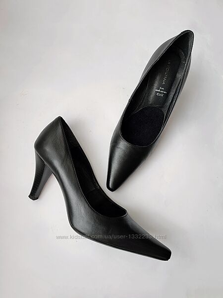 Кожаные туфли с острым носком Di Fontana Франция оригинал