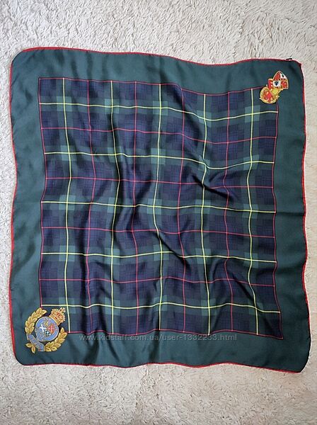 Шовкова вінтажна хустка Pringle of Scotland