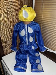 Костюм дощика, карнавальний костюм краплинки, Капітошка, карнавальний кост 