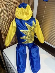 Карнавальний костюм промінчика, наряд сонечка на свято в садочку 