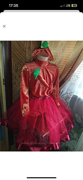 Карнавальний костюм морквинки 