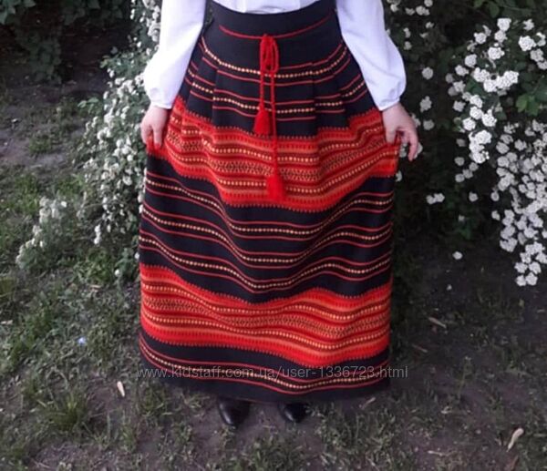 Українська спідниця вишиванка. Макси