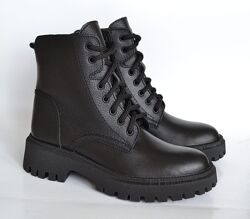 Шкіряні , люксові , зимові черевики, шкіра флотар