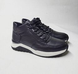 Шкіряні, люксові , зимові кросівки , люксова шкіра флотар