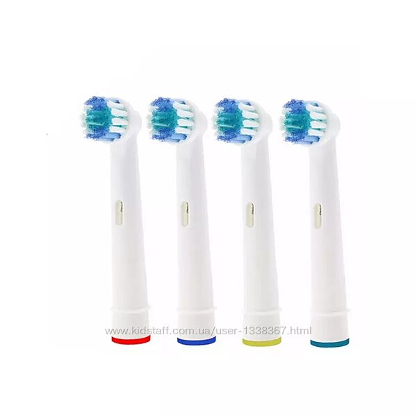 Сменные насадки для электрической зубной щетки oral-b, 4 шт. в комплекте