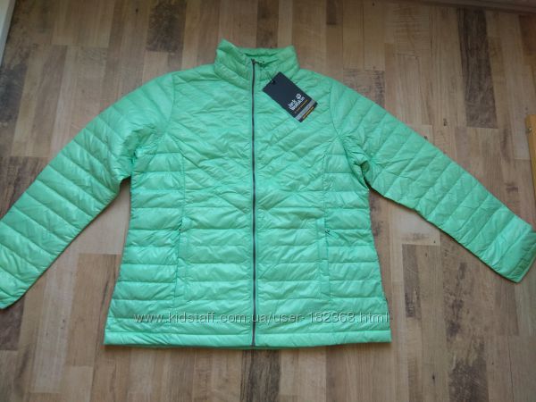 Xl, 54, 2xl, 56 оригинал куртка jack wolfskin легкая, комфортная пуховик