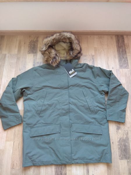 2XL, 56, 3XL, 58, оригинал парка Jack Wolfskin