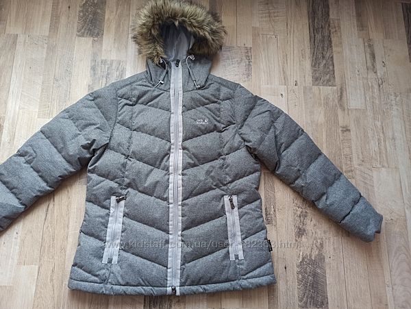xl 54 оригинал теплый пуховик куртка jack wolfskin