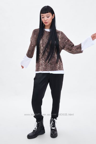 Брендовый свитшот, кофточка женская Zara размер M 