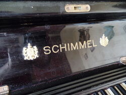Schimmel пианино антикварное
