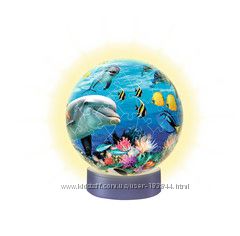 Пазл шар Ровенсбургер  Подводный мир и Властелин колец диаметр 15см