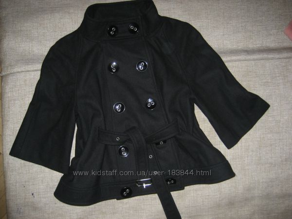 Пальто деми Morgan рост 150-160 шерсть идеальное