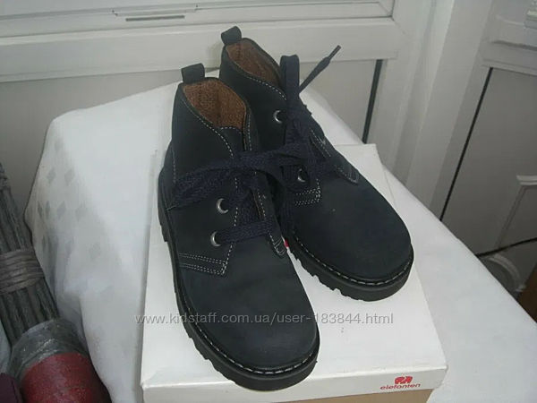 Ботинки кожаные зимние гортекс р 32 ELEFANTEN элефантен Германия