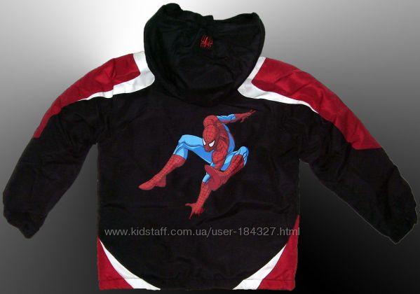 Куртки детские Disney - Spider-man для мальчиков. Распродажа