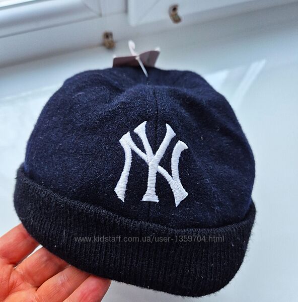 Молодіжна кепка Docker шапка New York Yankees шерсть утеплена
