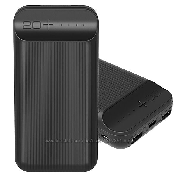 Павербанк Power Bank 20000mAh WUW Y129 2USBMicroType-C.