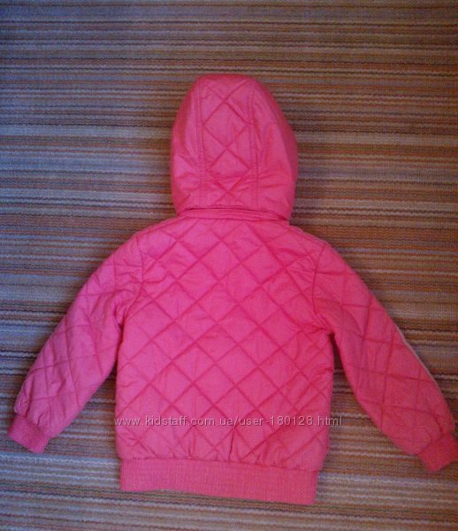 Дитяча тепла куртка демісезонна курточка adidas одяг на 4-5 років.