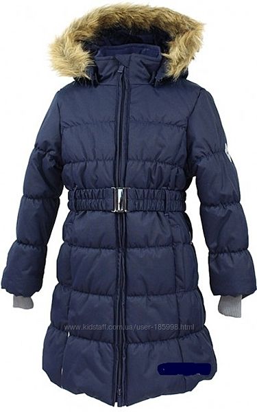 Синяя куртка- пальто Lenne Huppa