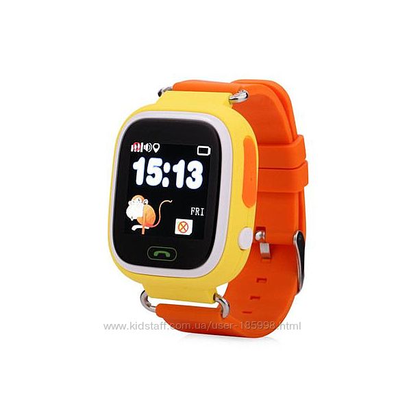 Детские телефон-часы с GPS трекером SWatch Q100