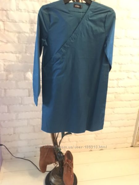 KATE SPADE модная XS рубашка-платье-туника коттон-оригинал Америка-150 у. е