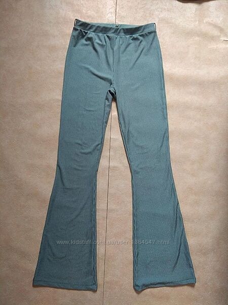 Крутые летние штаны клеш лапша с высокой талией Asos, 12 размер. 