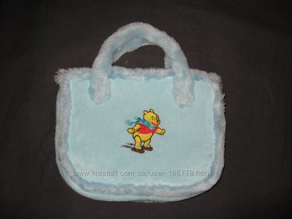детская мягкая сумочка с Винни Пухом