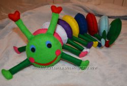 Развивающая игрушка Гусеница