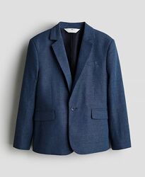 Льняний жакет, блейзер фактурний h&m 9-10 років