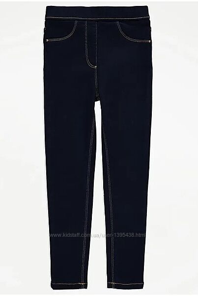 Джегінси темно-сині джинс george 10-11 років