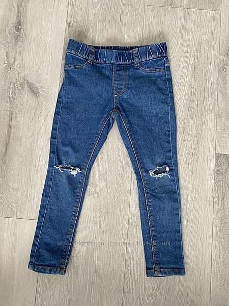 Рваные джинсы Skinny 92-98 см