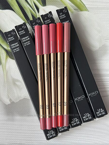 Creamy colour comfort lip liner стійкий олівець для губ