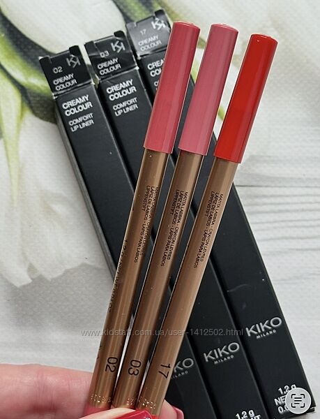 Creamy colour comfort lip liner стійкий олівець для губ
