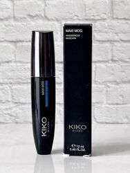 Чорна водостійка туш kiko milano maxi mod mascara Туш кіко мілано