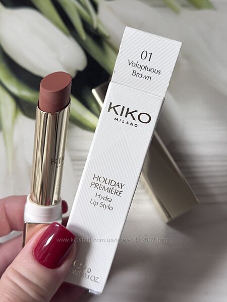 Новинка кремова помада holiday premire hydra lip stylo