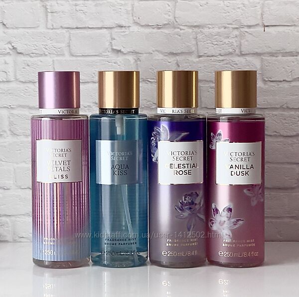 Парфумований спрей і лосьйон victorias secret