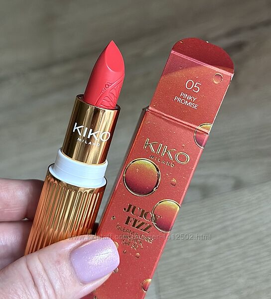 Помада для губ juicy fizz kiko milano