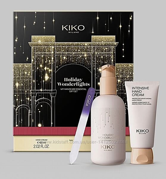 Подарунковий набір kiko milano , подарунковий набір для догляду за руками