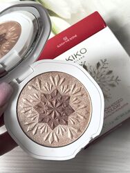 Хайлайтер kiko milano snow-kissed holiday multi-glow face highlighter