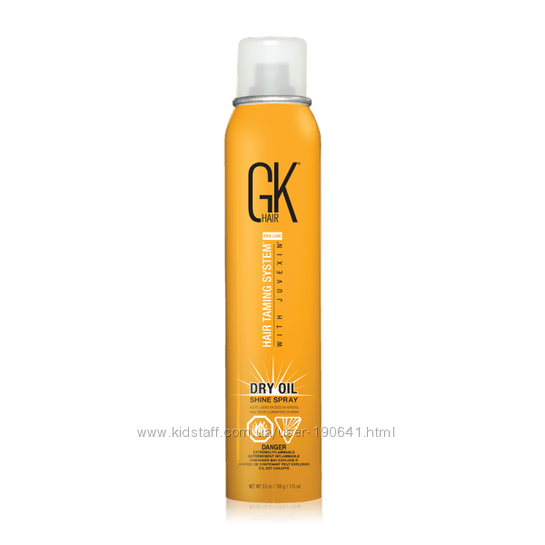 Dry Oil Shine Spray GK Hair Professional Масляный спрей для блеска