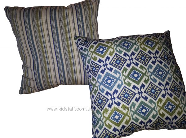 Комплект декоративных двухсторонних подушек для дивана, кресла, автомобиля,