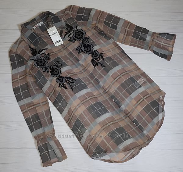  Блуза прозрачная с вышивкой Next 42-44