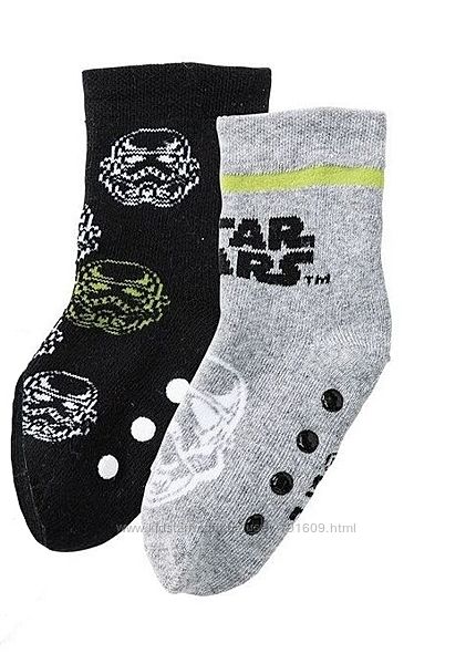 Детские носки махровые Звездные войны 2 пары Lupilu 23-26,27-30