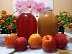 Натуральные нефильтрованные уксуса, яблочный уксус, яблучний оцет 