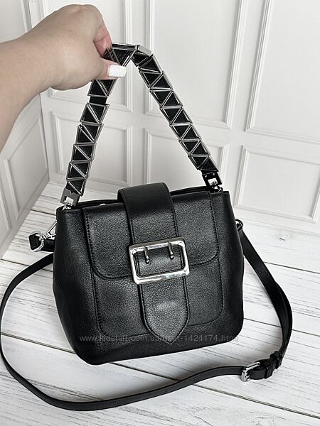 Жіноча шкіряна сумка. Клатч шкіряний. Кросбоді. Polina&Eiterou.