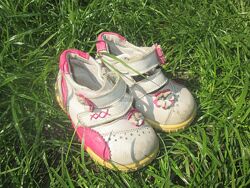 Туфли ботинки детские на девочку 21 р. кожа на весну