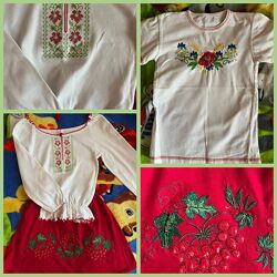 Вишиванка та спідниця
