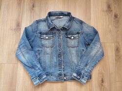 Джинсова куртка Zara р. S-М