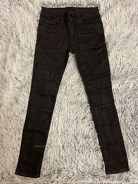 Чёрные джинсы скини, Here There от C&A, девочке, на рост 146 см. 